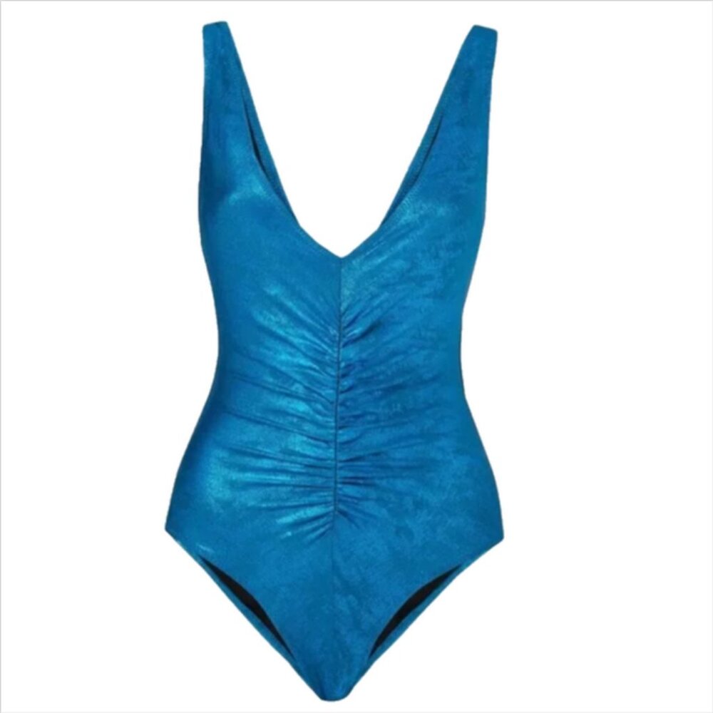 Solid & Striped The Lucia Metallic One Piece